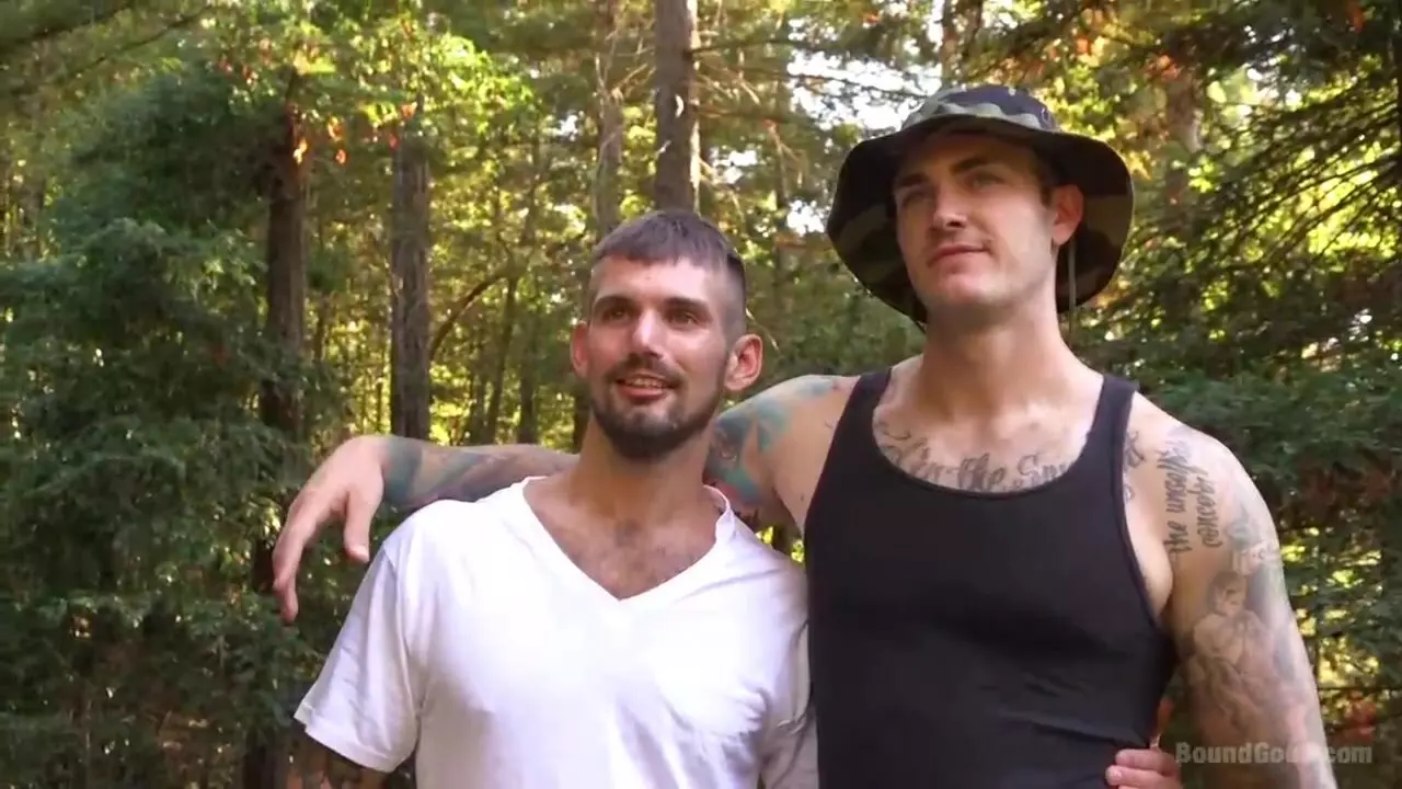 Chris Harder Christian Wilde Wild Country Hiker Is Horny Bound Fucked By  Woods Survivalist - Gay Porn