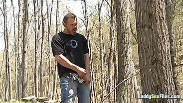 Tourist Gangbang In The Woods - Hans Berlin, Andrew Fitch, Max Sargent & Trevor Knight