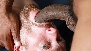 Jake Lawrence taking 10 inches of black meat up his ass
