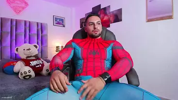 Spiderman big dick