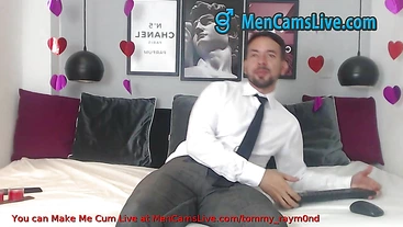 Sensual Dady hot masturbating Part 1 doing a Cam Show