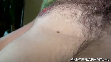 Hairy amateur teases his tight ass before jerking off hard