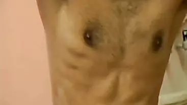 Hot & sexy arabic male doing solo masturbation & cums hard