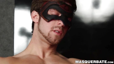 Masked gay gets help in form of a blowjob from Pascal