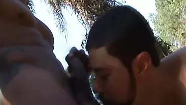Beefy Muscle Gay Anal Fucking In Forest
