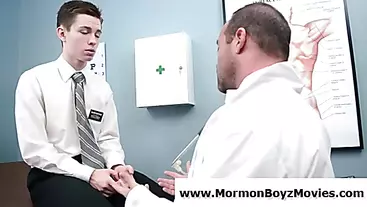 Gay mormon doctor uses buttplug on straight teen