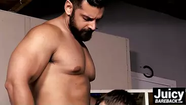 Marcus and Roman take turns fucking each other in the ass