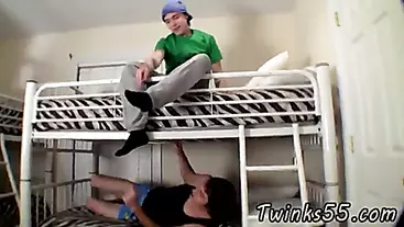 Gay clip of A Tickle Leads To Jacking Off