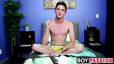 Twink Michael is the complete package of sexy playfulness