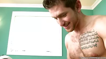 Cody Cummings gets a BJ from his sexy doctor Bradley Rose