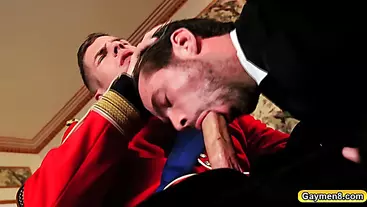Sucking that royal penis and gets anal
