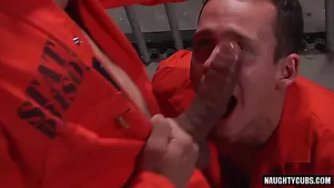 Big dick jock anal sex with facial