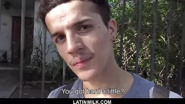 LatinMilk - Straight latino sucks cock