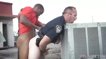 Police fuck video gay Apprehended Breaking and Entering Suspect gets to