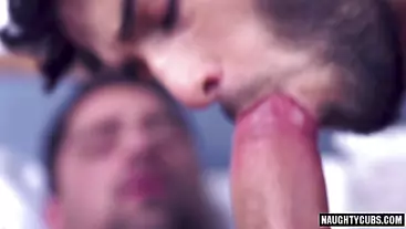 Hairy bottom anal sex and cumshot