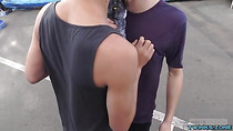 Big dick twinks flip flop with ass creampie