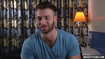 Brunette gay anal sex and facial
