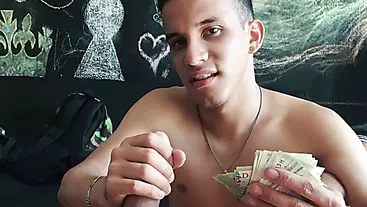 Straight Latino Gets Cash Money To Fuck On Camera